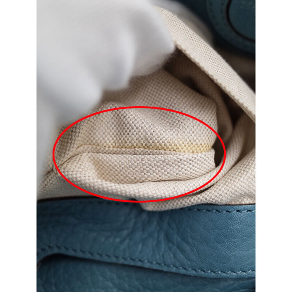 GUCCI Bamboo Shopper 2way Leather Tote Bag - Picture 6 of 9